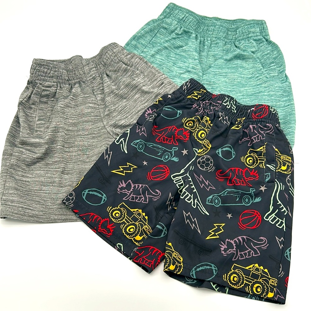 Set of 3: Boys Basketball Shorts
